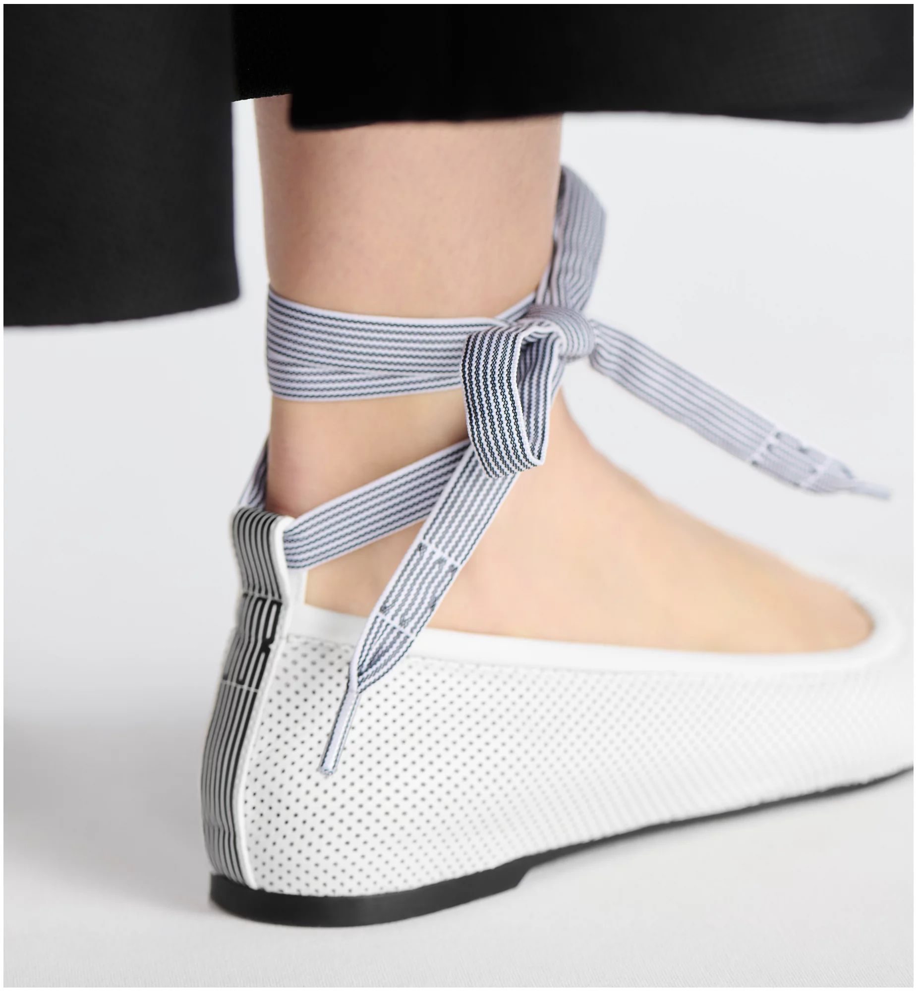 D-Journey Lace-Up Ballet Flat - Image 5